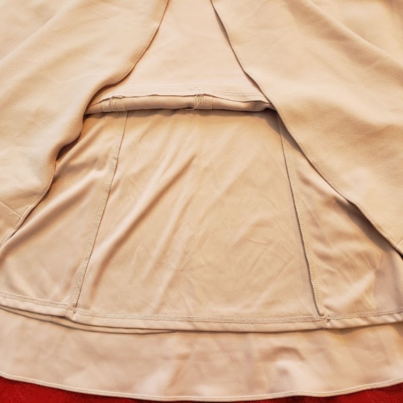 Vera Wang Strapless Corset Tea Length Dress - Picture 6 of 8